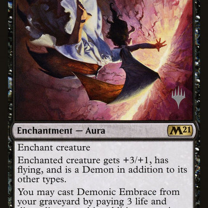 Demonic Embrace (Promo Pack) [Core Set 2021 Promos]