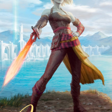 Nahiri, Heir of the Ancients 1 Art Card (Gold-Stamped Signature) [Zendikar Rising Art Series]