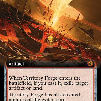 Territory Forge (Extended Art) [Outlaws of Thunder Junction: The Big Score]