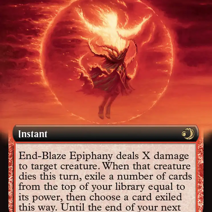 End-Blaze Epiphany (Extended Art) [Lorwyn Eclipsed]