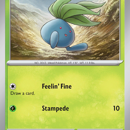 Oddish (001/197) [Scarlet & Violet: Obsidian Flames]