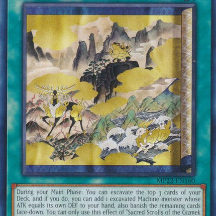 Sacred Scrolls of the Gizmek Legend [MP22-EN160] Rare