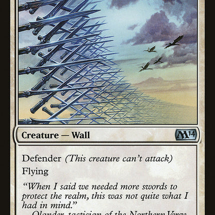 Wall of Swords [Magic 2014]