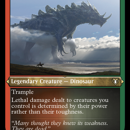 Zilortha, Strength Incarnate (Foil Etched) [Commander Masters]