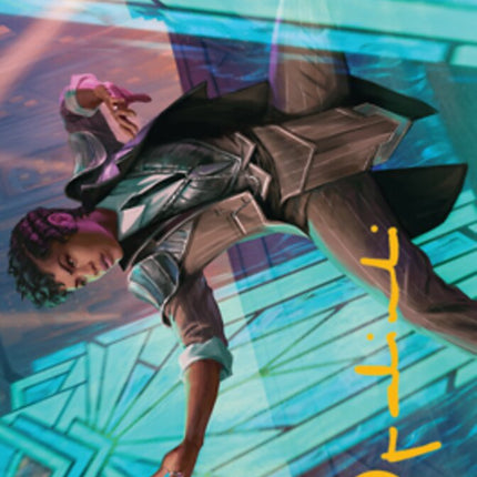 Dapper Shieldmate Art Card (Gold-Stamped Signature) [Streets of New Capenna Art Series]