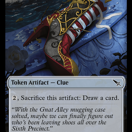 Clue (0015) // A 0042 Double-Sided Token [Murders at Karlov Manor Tokens]