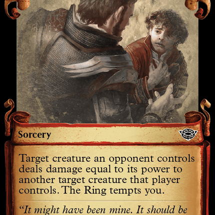 Breaking of the Fellowship [The Lord of the Rings: Tales of Middle-Earth Showcase Scrolls]