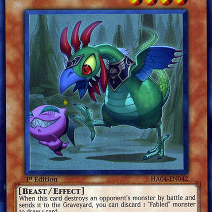 The Fabled Kokkator [HA04-EN042] Super Rare