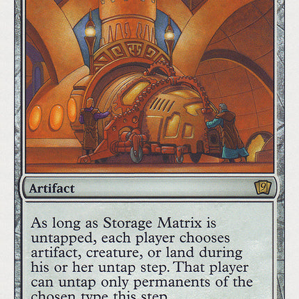 Storage Matrix [Ninth Edition]
