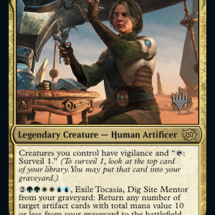Tocasia, Dig Site Mentor (Promo Pack) [The Brothers' War Promos]