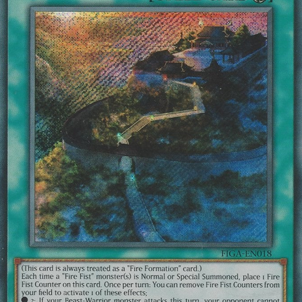 Fire Fortress atop Liang Peak [FIGA-EN018] Secret Rare