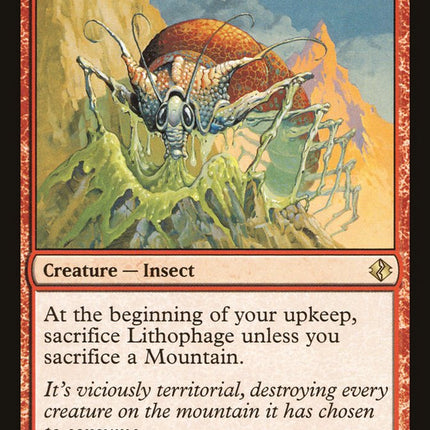Lithophage [Duel Decks: Venser vs. Koth]