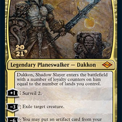 Dakkon, Shadow Slayer [Modern Horizons 2 Prerelease Promos]