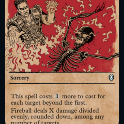Fireball (Showcase) [Commander Legends: Battle for Baldur's Gate]