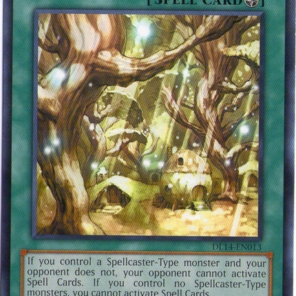 Secret Village of the Spellcasters (Green) [DL14-EN013] Rare