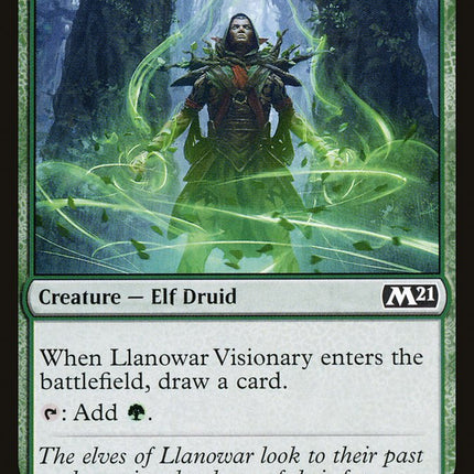 Llanowar Visionary [Core Set 2021]