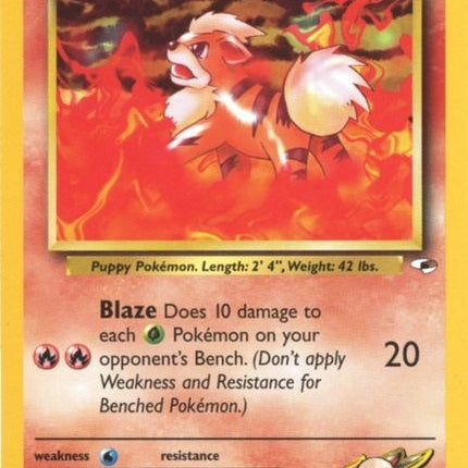 Blaine's Growlithe (62/132) [Gym Heroes Unlimited]