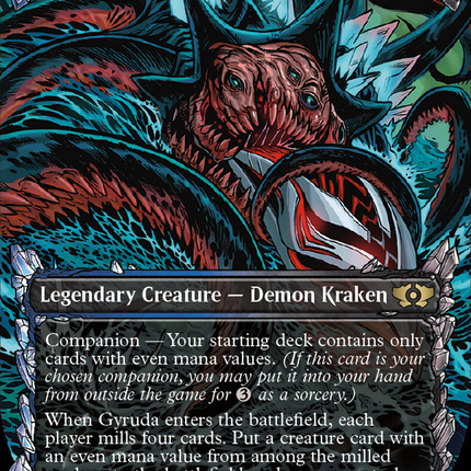 Gyruda, Doom of Depths (Halo Foil) [Multiverse Legends]