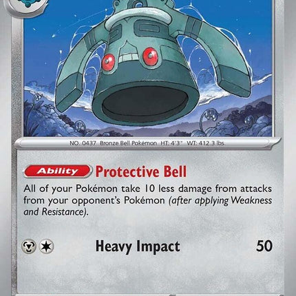 Bronzong (067/131) [Scarlet & Violet: Prismatic Evolutions]