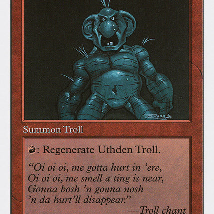 Uthden Troll [Anthologies]