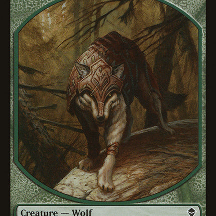 Wolf Token [Zendikar Tokens]