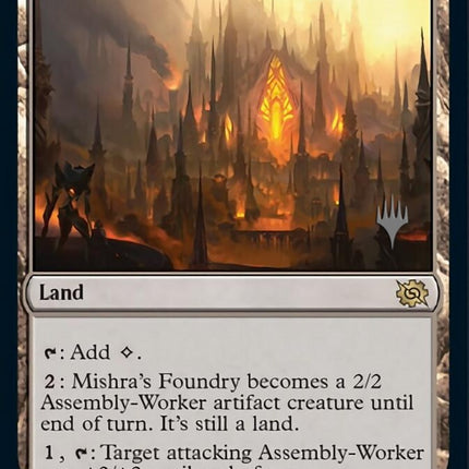 Mishra's Foundry (Promo Pack) [The Brothers' War Promos]