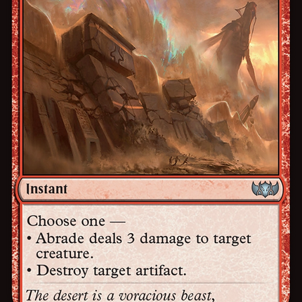 Abrade [Tarkir: Dragonstorm Commander]