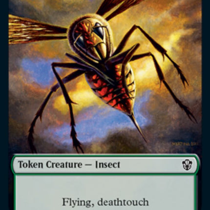 Beast (011) // Insect Double-Sided Token [Commander 2021 Tokens]