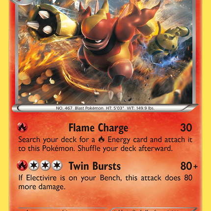 Magmortar (11/111) [XY: Furious Fists]