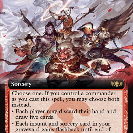 Will of the Jeskai (Extended Art) [Tarkir: Dragonstorm Commander]