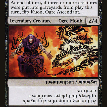 Kuon, Ogre Ascendant // Kuon's Essence [Saviors of Kamigawa]
