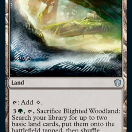 Blighted Woodland [Commander 2021]