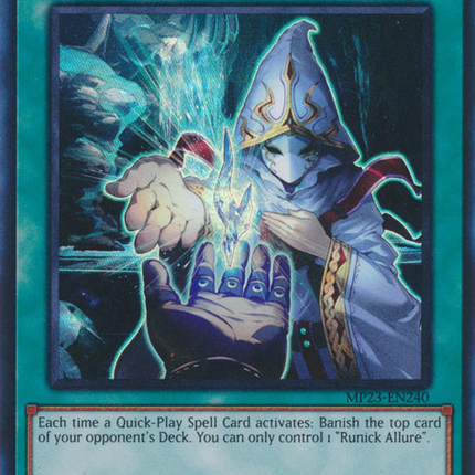 Runick Allure [MP23-EN240] Ultra Rare