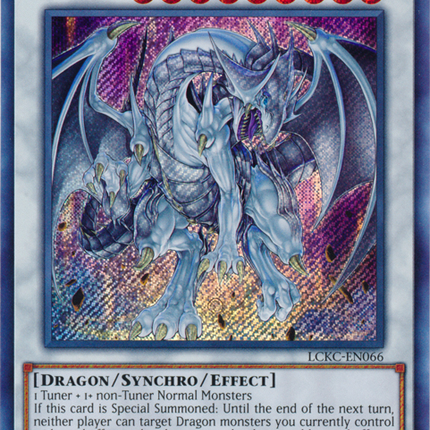 Azure-Eyes Silver Dragon [LCKC-EN066] Secret Rare