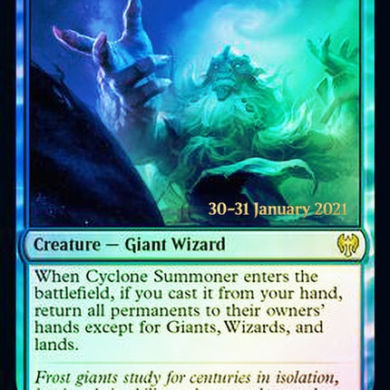 Cyclone Summoner [Kaldheim Prerelease Promos]