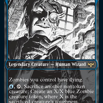 Geralf, Visionary Stitcher (Showcase Eternal Night) [Innistrad: Crimson Vow]
