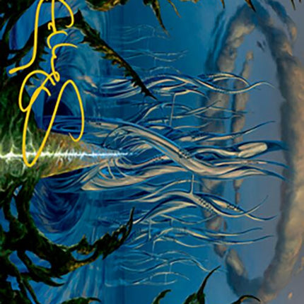 Tanglepool Bridge Art Card (Gold-Stamped Signature) [Modern Horizons 2 Art Series]