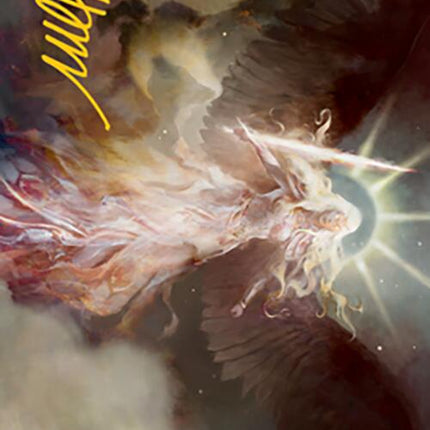 Serra's Emissary Art Card (Gold-Stamped Signature) [Modern Horizons 2 Art Series]