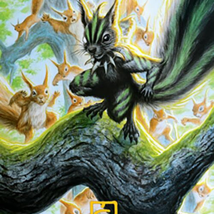 Chatterfang, Squirrel General Art Card (67) (Gold-Stamped Signature) [Modern Horizons 2 Art Series]