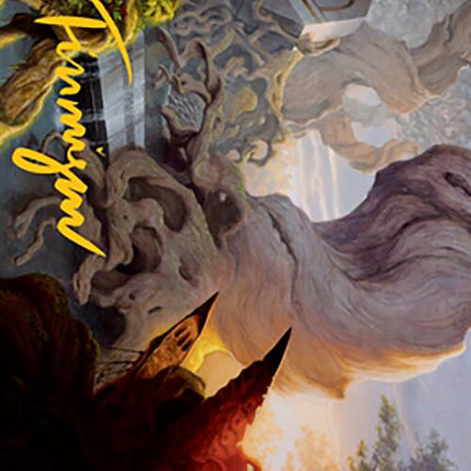 Yavimaya, Cradle of Growth Art Card (Gold-Stamped Signature) [Modern Horizons 2 Art Series]