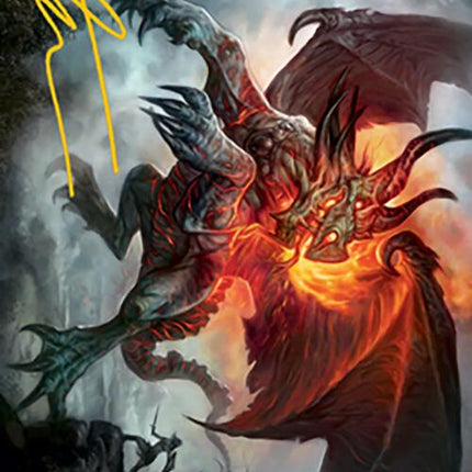 Piru, the Volatile Art Card (Gold-Stamped Signature) [Modern Horizons 2 Art Series]