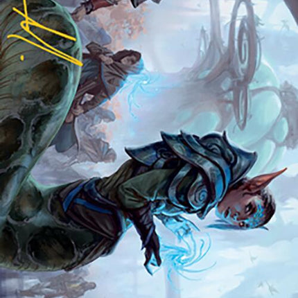 Lonis, Cryptozoologist Art Card (Gold-Stamped Signature) [Modern Horizons 2 Art Series]