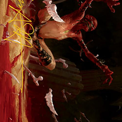Bone Shards Art Card (Gold-Stamped Signature) [Modern Horizons 2 Art Series]