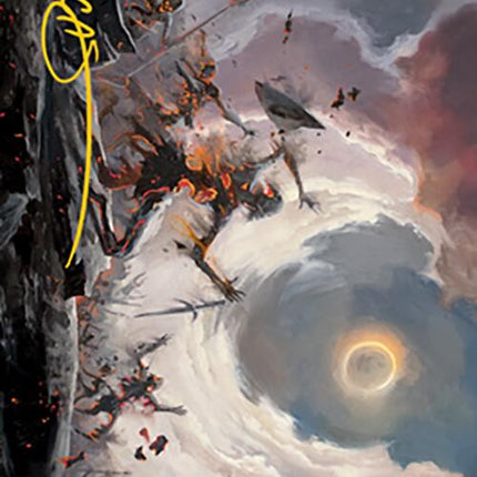Damn Art Card (Gold-Stamped Signature) [Modern Horizons 2 Art Series]