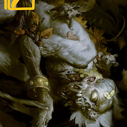 Nested Shambler Art Card (Gold-Stamped Signature) [Modern Horizons 2 Art Series]