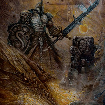 Dakkon, Shadow Slayer Art Card (48) (Gold-Stamped Signature) [Modern Horizons 2 Art Series]