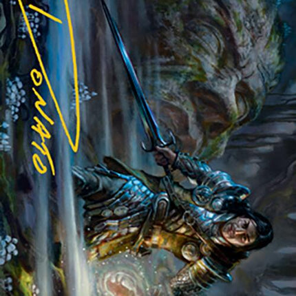 Carth the Lion Art Card (Gold-Stamped Signature) [Modern Horizons 2 Art Series]
