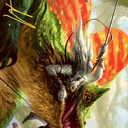 Captured by Lagacs Art Card (Gold-Stamped Signature) [Modern Horizons 2 Art Series]