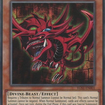Slifer the Sky Dragon [EGS1-EN001] Ultra Rare