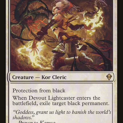Devout Lightcaster [Zendikar]